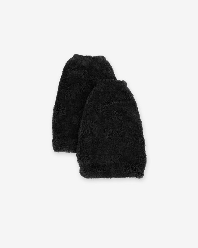The Sheep Sherpa Leg Warmers - Black